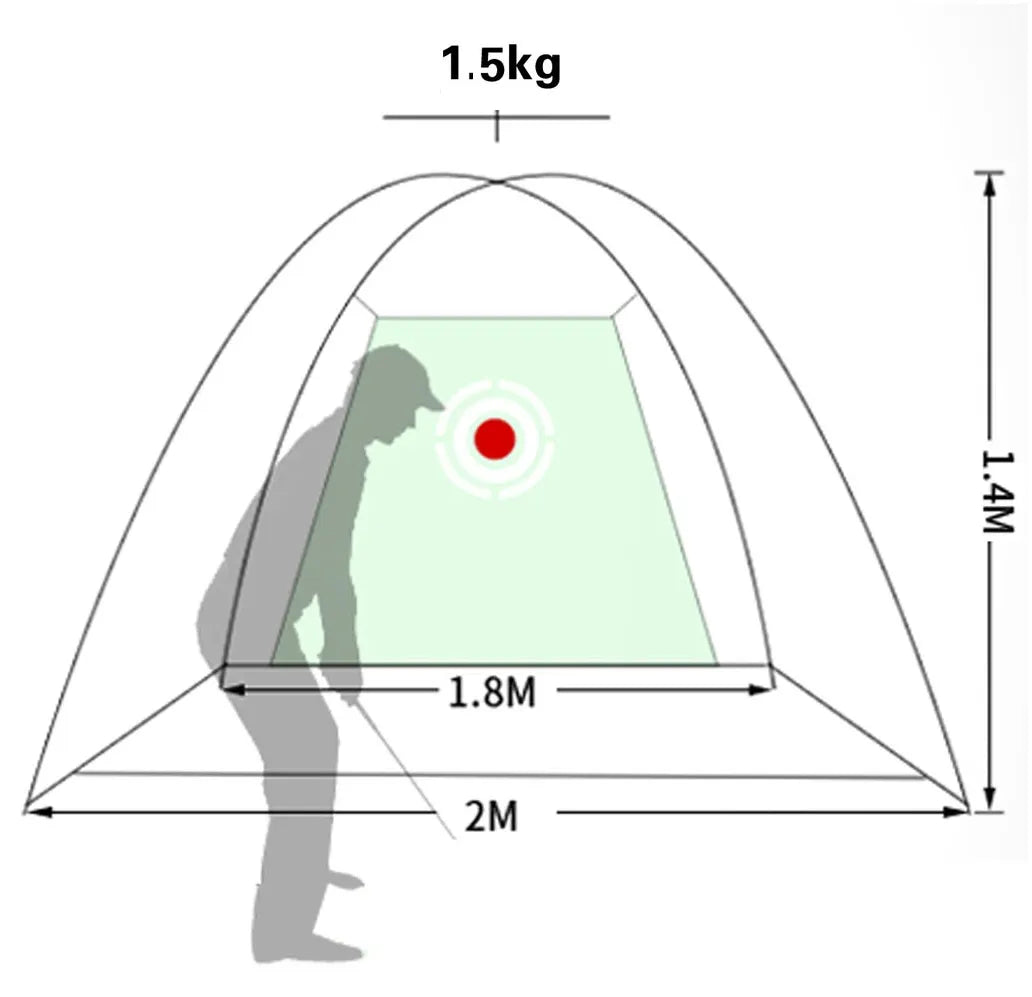 Indoor/Outdoor Golf Training Net